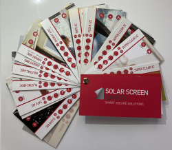 Vzorkovník ochranných fólií Solar Screen