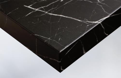 U50 Ash black marble š.122cm popolavo šedý mramor